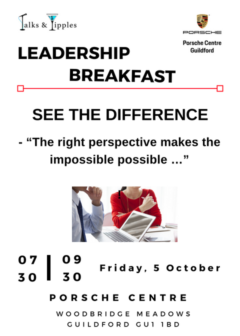 Leadership Breakfast - Guildford September 2018