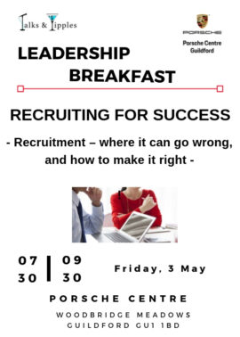 Leadership Breakfast - Guildford May 2019