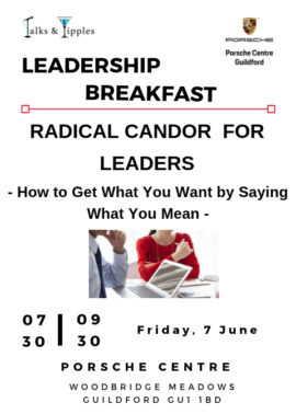 Leadership Breakfast - Guildford June 2019