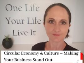 Simona Hamblet with the title Circular Economy and Culture - How can your business stand out?