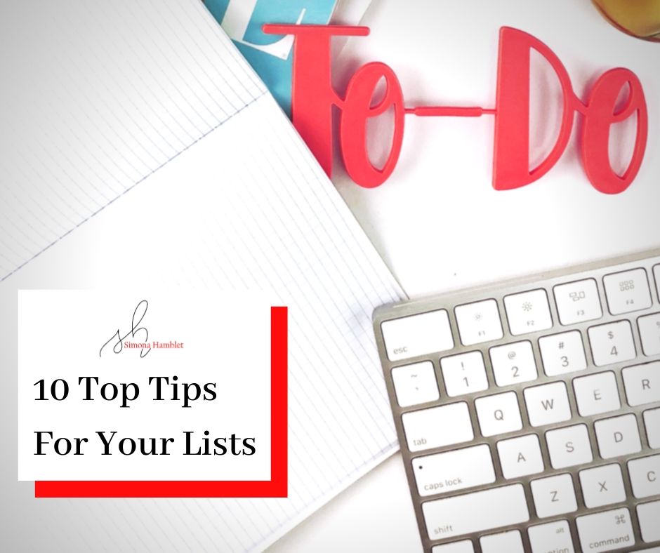 To Do word and keyboard Top Tips for To-Do Lists