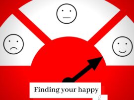 Sad to smiling faces - finding your happy