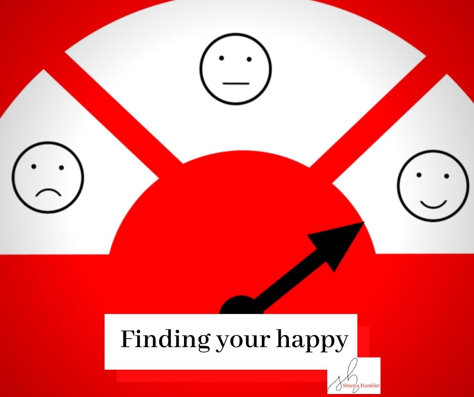 Sad to smiling faces - finding your happy