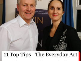 Photo of Derek Arden and Simona Hamblet with the title 11 Top Tips - The Everyday Art of Successful Negotiation