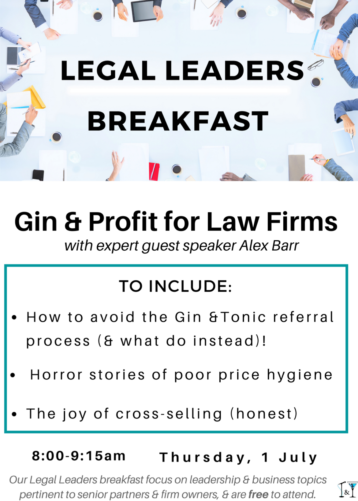 Legal Leaders Breakfast - July 2021