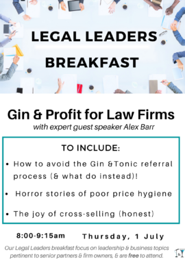 Legal Leaders Breakfast - July 2021