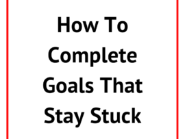 How To Complete Goals That Stay Stuck for Solicitors